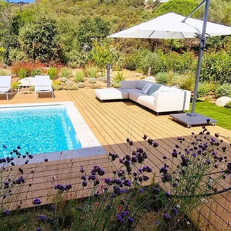 Alba, 8 Pers, Piscine Chauffée, 5 Minutes Villa Cirendinu